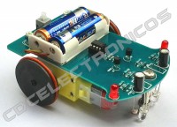 Robot Seguidor De Linea Kit Proyecto Armado O Armar